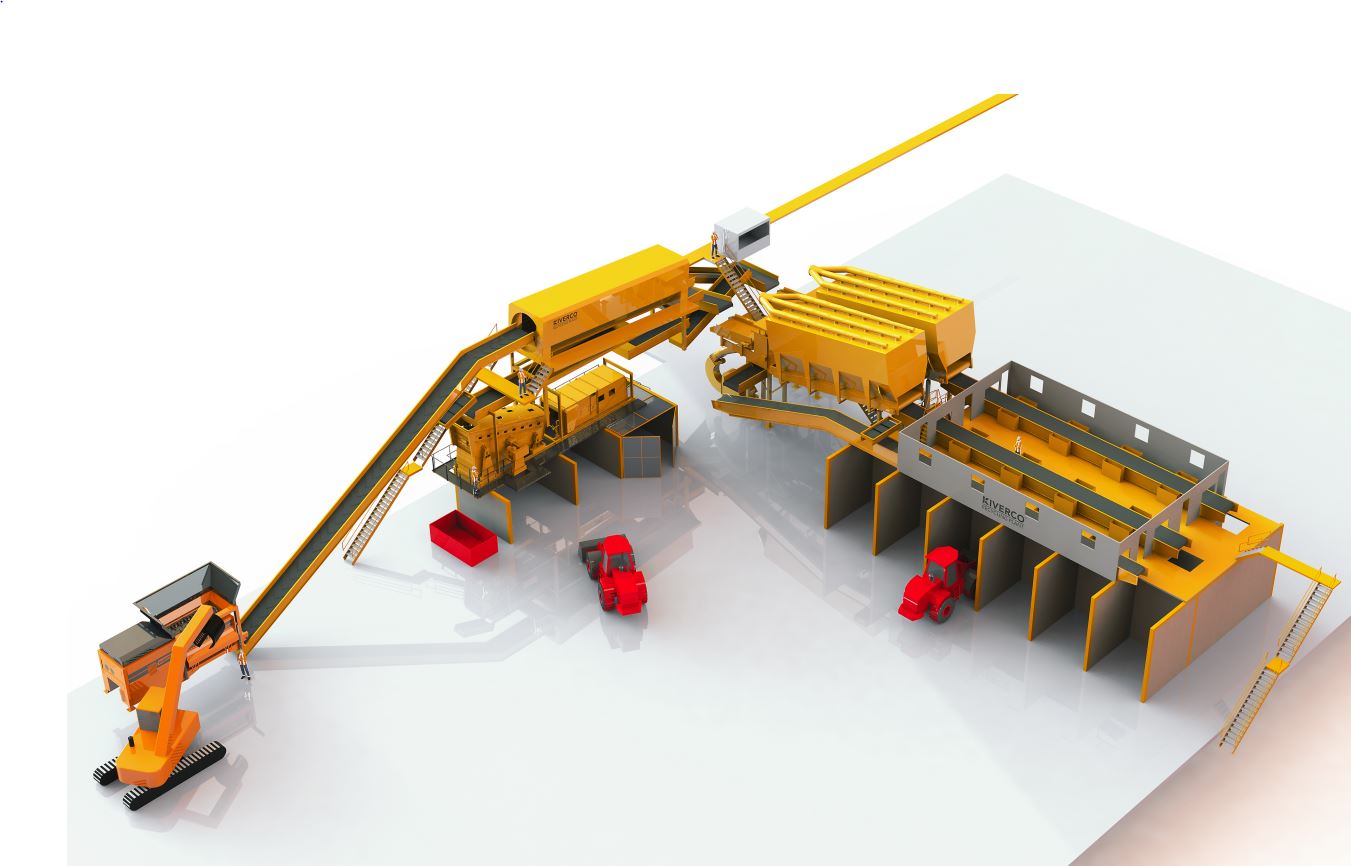 Kiverco Waste Processing Line