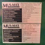 Mus-Max Wood Chip Trough Type Blower