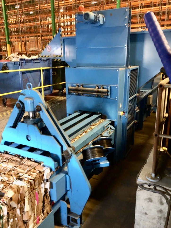 PAAL Pacomat V-50 C BH Channel Baling Press